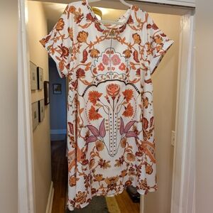 Floral Paisley Sheath Dress